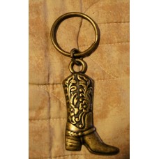Wild Wild West Cowboy Boot Key Fob